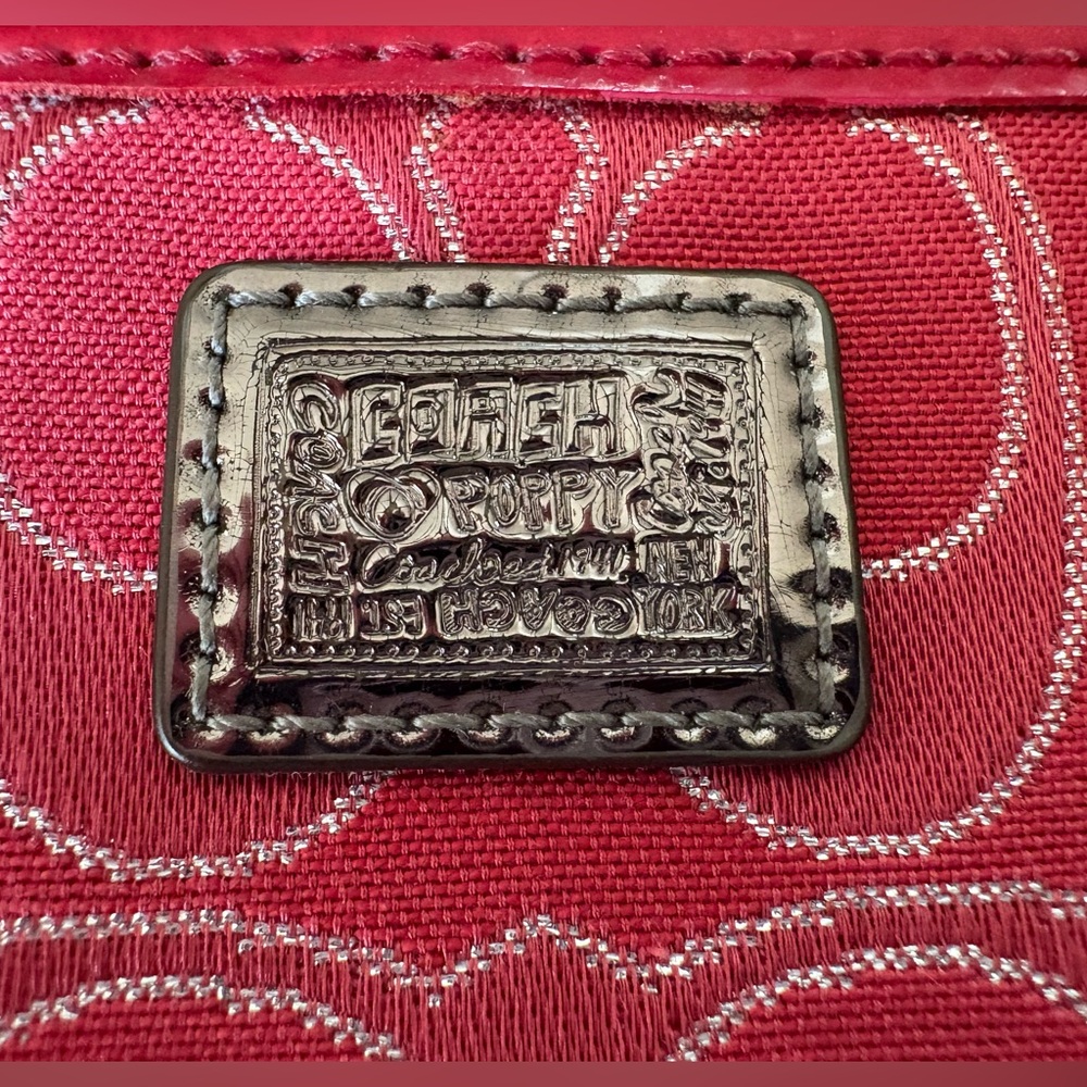 COACH Poppy ID holder/credit card/coin purse
